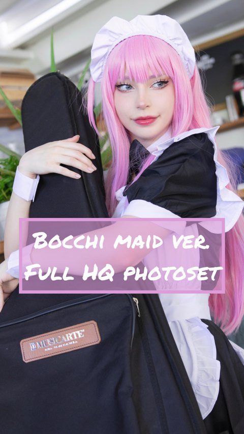 Bocchi Maid Ver Photoset Hitomi S Ko Fi Shop Ko Fi ️ Where Creators Get Support From Fans 5939