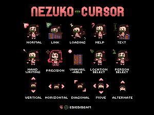 Custom Cursor on X: Tanjiro's younger sister is Nezuko Kamado, who was  turned into a demon by Muzan Kibutsuji, in a cursor from the Demon Slayer  anime series. #customcursor #cursor #anime #AnimeCursors #