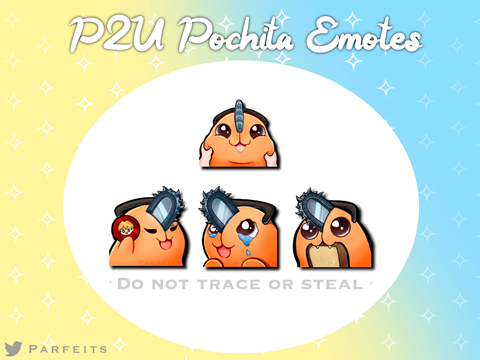 Pochita Emotes - Parfeits 's Ko-fi Shop - Ko-fi ️ Where creators get