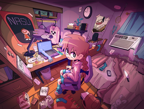 Madotsuki's room