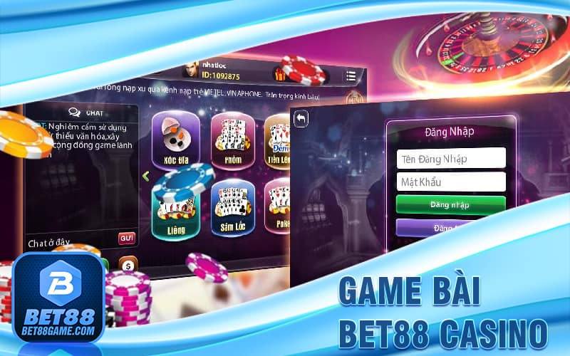 Game Bài Bet88 Casino - Game Bài Đổi Thưởng🔔🔔🔔