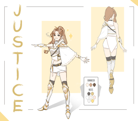 Justice- Character Design
