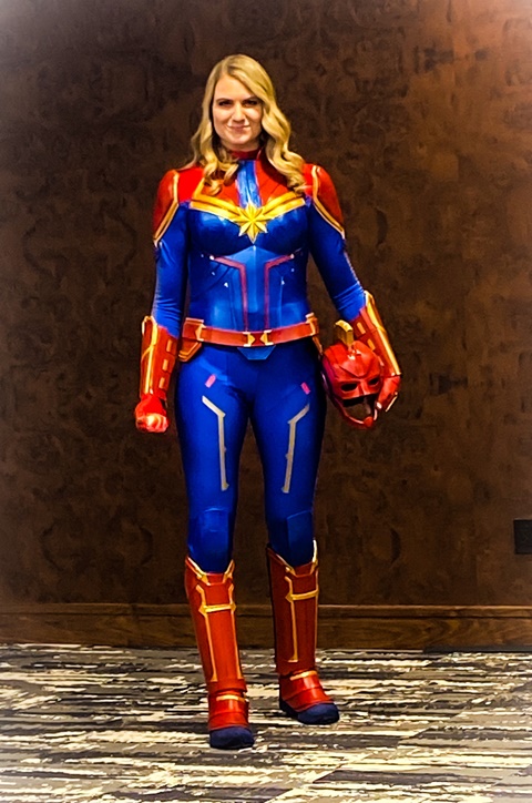My old Captain Marvel outfit