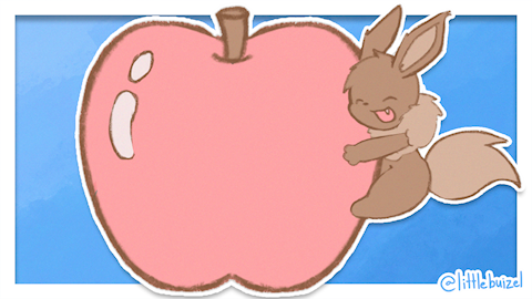 [Gift] Apple for Eevee!