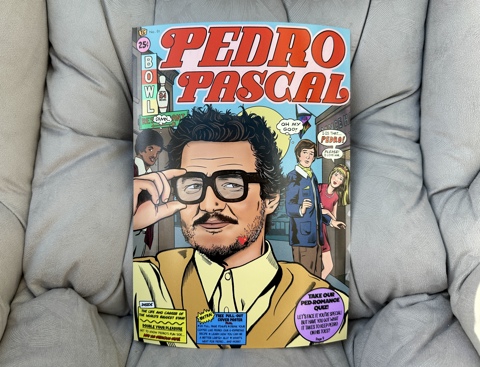 Pedro Pascal Vintage Comic A4 Poster - TheTorSheDraws's Ko-fi Shop - Ko ...