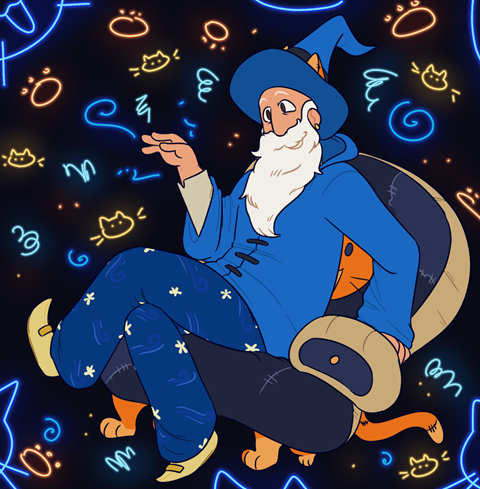catboy wizard