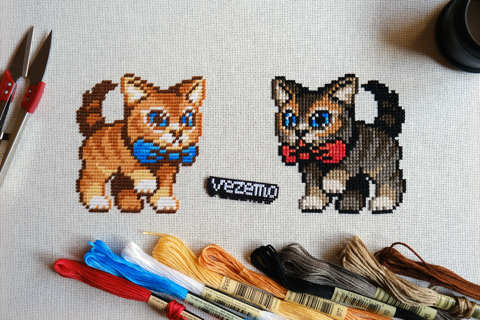 Chicken - Cross Stitch Pattern - vezemo's Ko-fi Shop