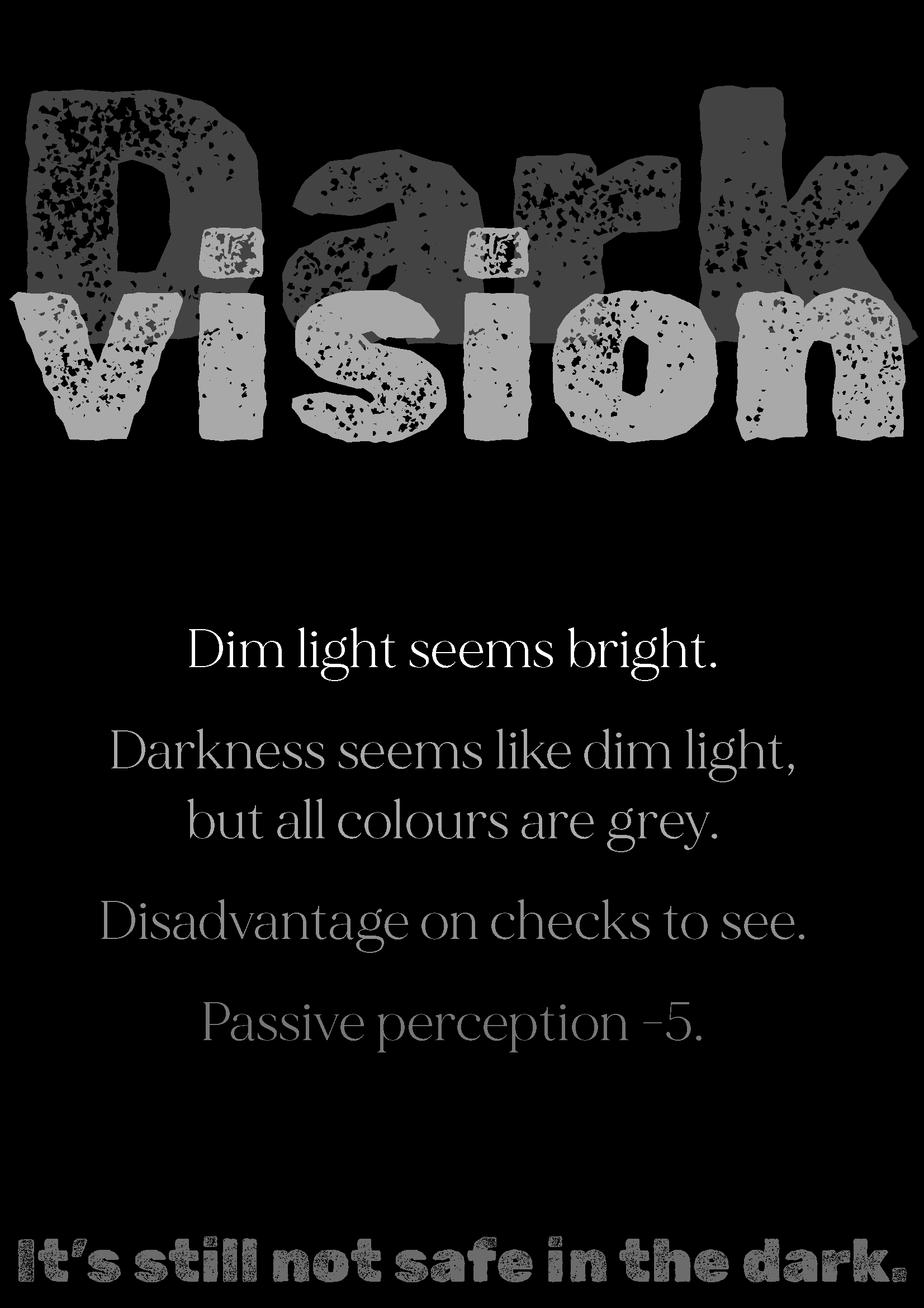 Darkvision rules
