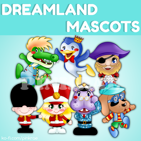 Dreamland Mascots for Shoyu