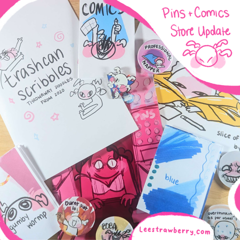 Pins and Comics Update available now!
