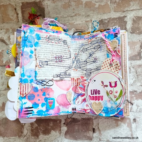 Junk Journal July - Prompt 28 - Upcycled