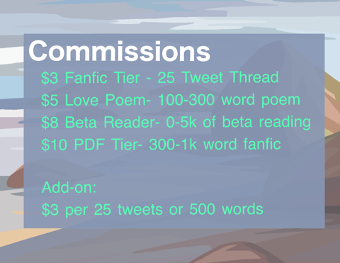 New and Updated Commissions