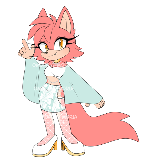 .:OPEN:. Pink vixen adopt - Omorfia-Glimmer's Ko-fi Shop - Ko-fi ️ ...