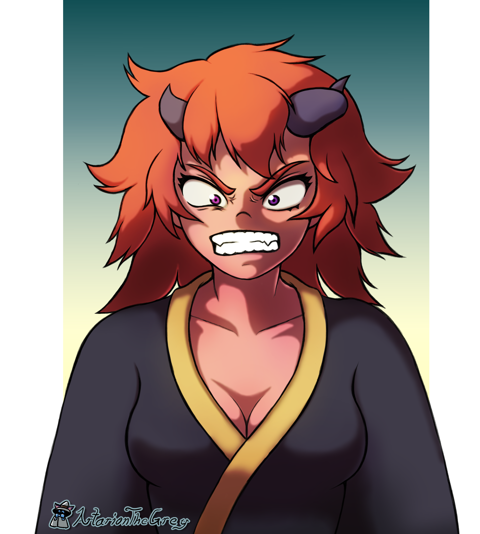 Angry Makiri! >.<