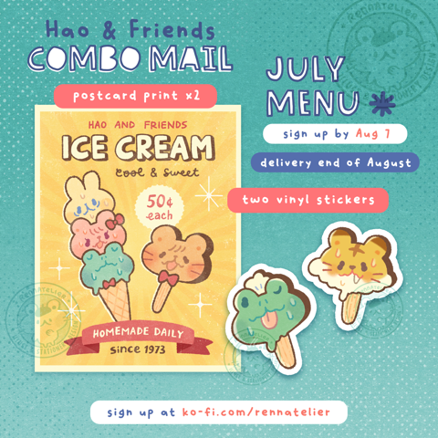 summer Snack Mail is now available!