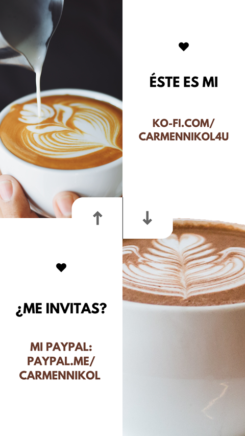 Buy me a coffee | ¿Me invitas a un café virtual?