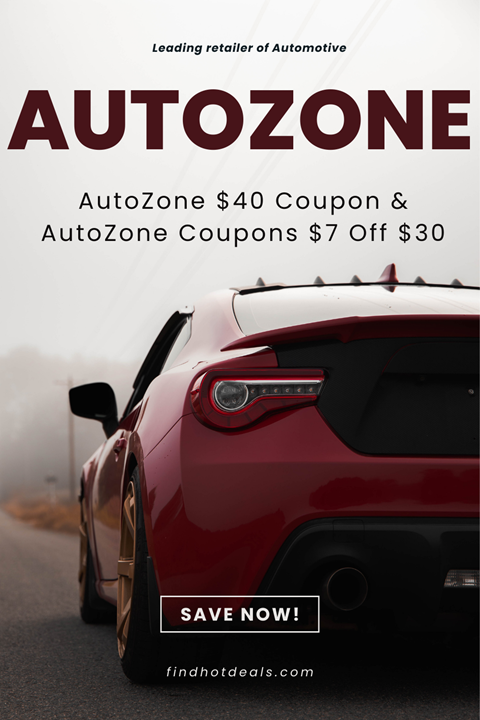 AutoZone $40 Coupon