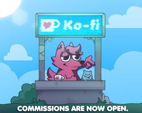 Kofi Commissions are now open again!