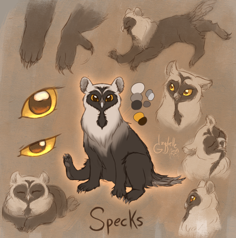 Specks -comm for Cartoon-And-Animal-Lover-