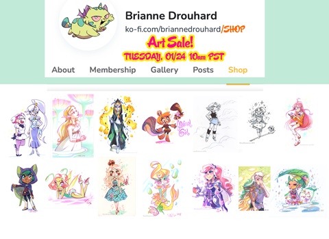 Original Art Sale this Tuesday!