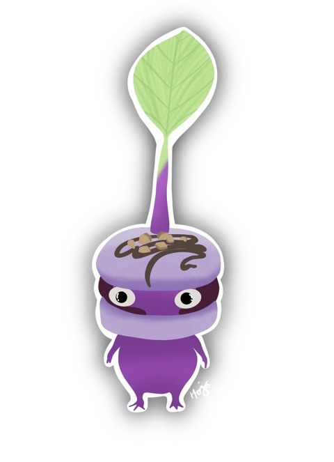 Purple Macaron Pikmin