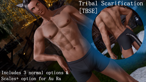 Male Tribal Scarification
