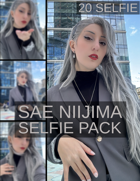 Sae Niijima Selfie pack now live!!♥