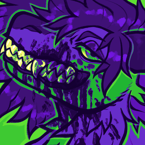 halloween toothy icon for blue!