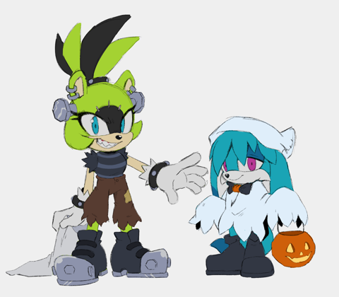 Sure and Kit Halloween costumes!