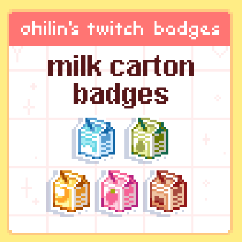 Pudding Twitch Badges - Kimiyon's Ko-fi Shop - Ko-fi ❤️ Where creators get  support from fans through donations, memberships, shop sales and more! The  original 'Buy Me a Coffee' Page.