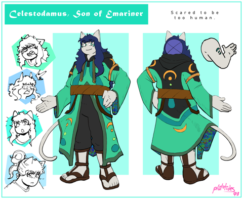 (Character Sheet) Celestodamus, Son of Emariner