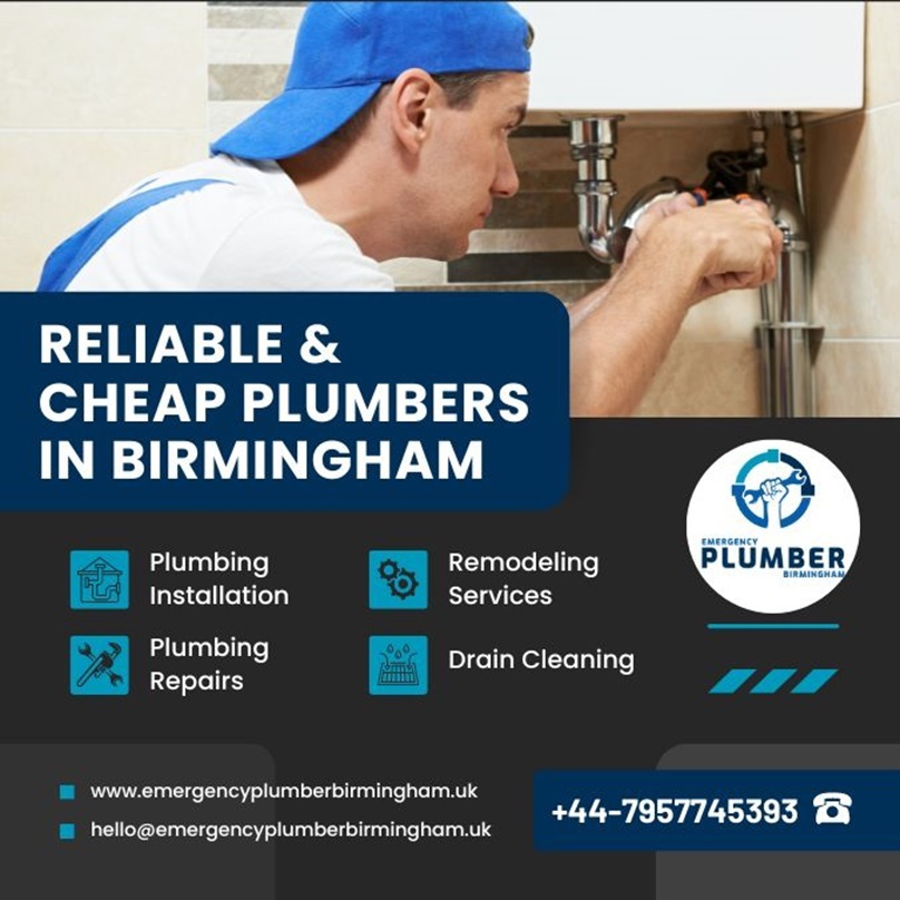 Reliable & Cheap Plumbers in Birmingham