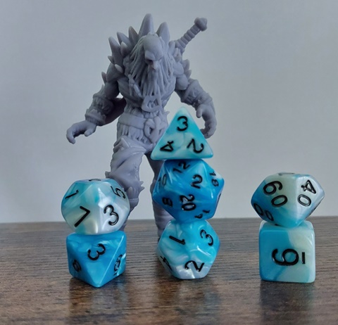December 2022 - Frost Giant Jarl dice set