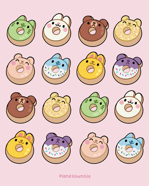 Animal Donuts 