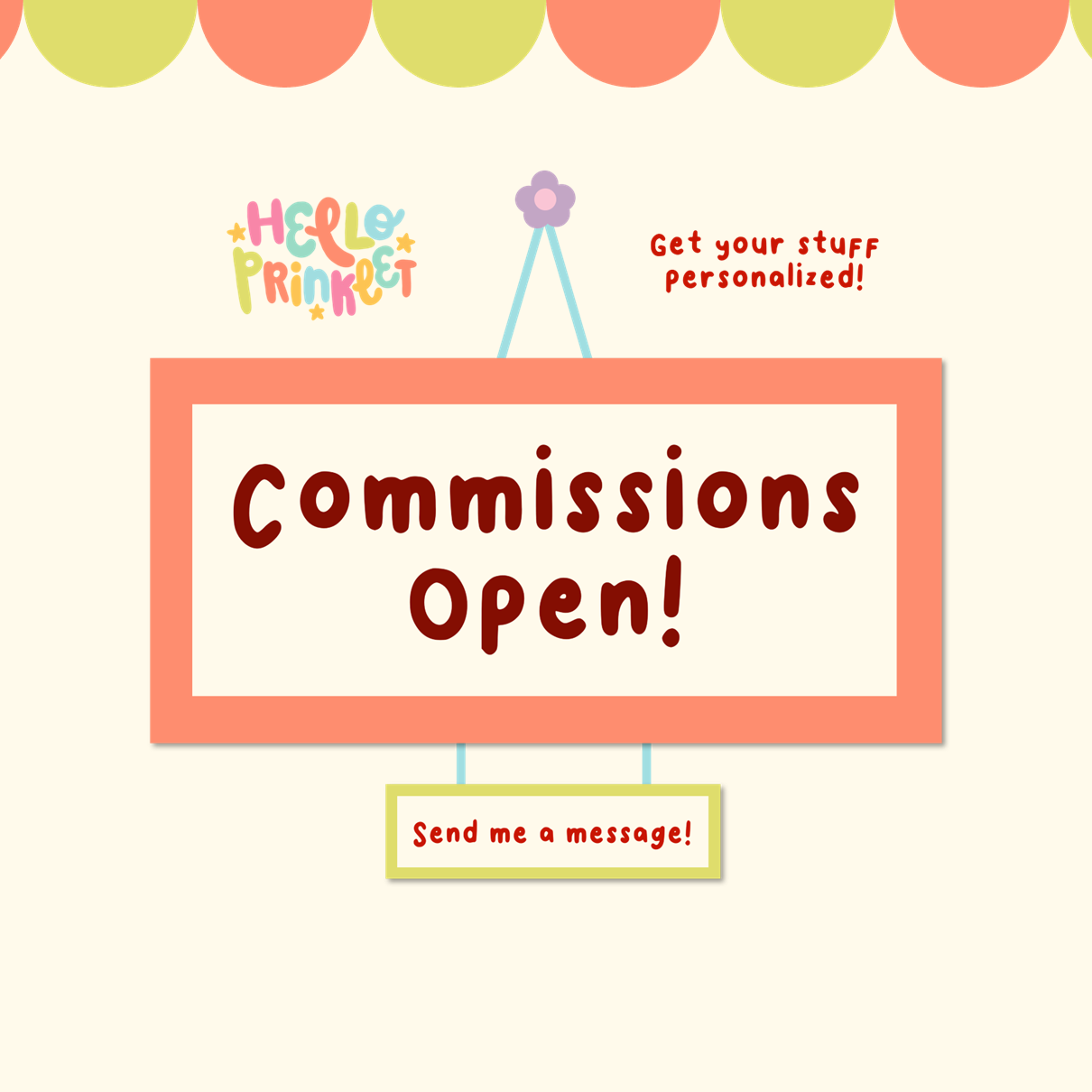 COMMISSIONS OPEN! 🌷