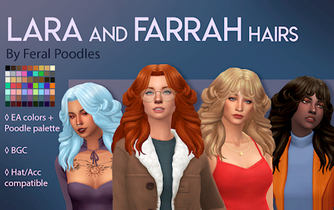Lara and Farrah Hairs
