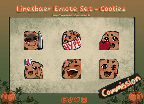 Cookie Emote Set