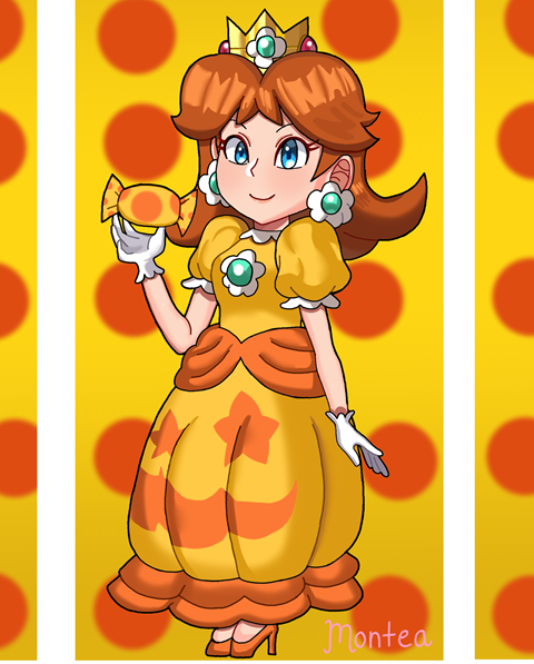 Daisy Flower Paper Clips - A Pumpkin And A Princess