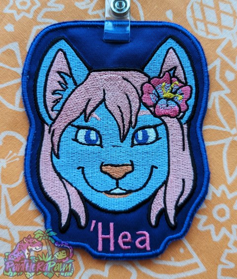 Hea Embroidered Badge