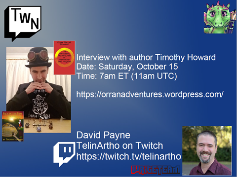 Interview with Timothy Howard, Story submission