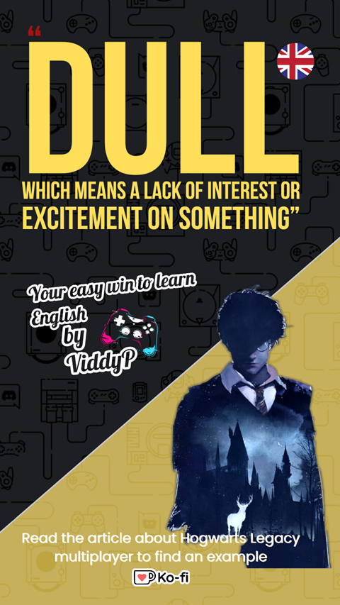 [Dull] To express a lack of interest in something