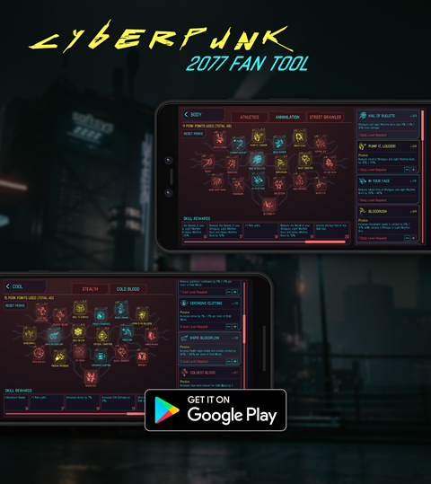 Cyberpunk 2077 FAN Tool (Android)