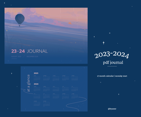 2023 Digital Reading Journal - meginclouds's Ko-fi Shop - Ko-fi