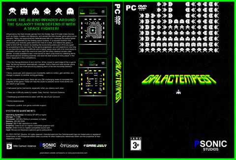 Galactempest PC DVD-ROM cover art