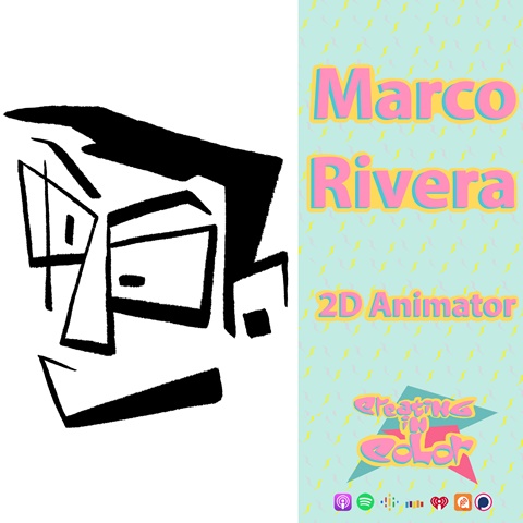New episode with Marco Rivera, a 2D Animator! 