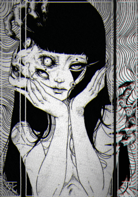 Tomie | Junji Ito - Steam Artwork - ♱ itsxvamp ♱'s Ko-fi Shop - Ko-fi ️ ...