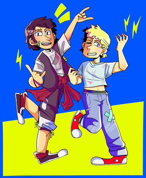 Bill & Ted :p (art from 2021 :)