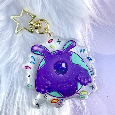 Axolotl Acrylic Charm - TMLampwork's Ko-fi Shop - Ko-fi ❤️ Where creators  get support from fans through donations, memberships, shop sales and more!  The original 'Buy Me a Coffee' Page.
