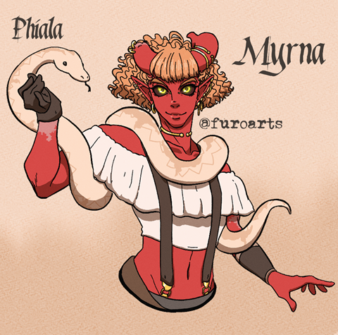 Gold Diggers Character Portrait 4 (Myrna)