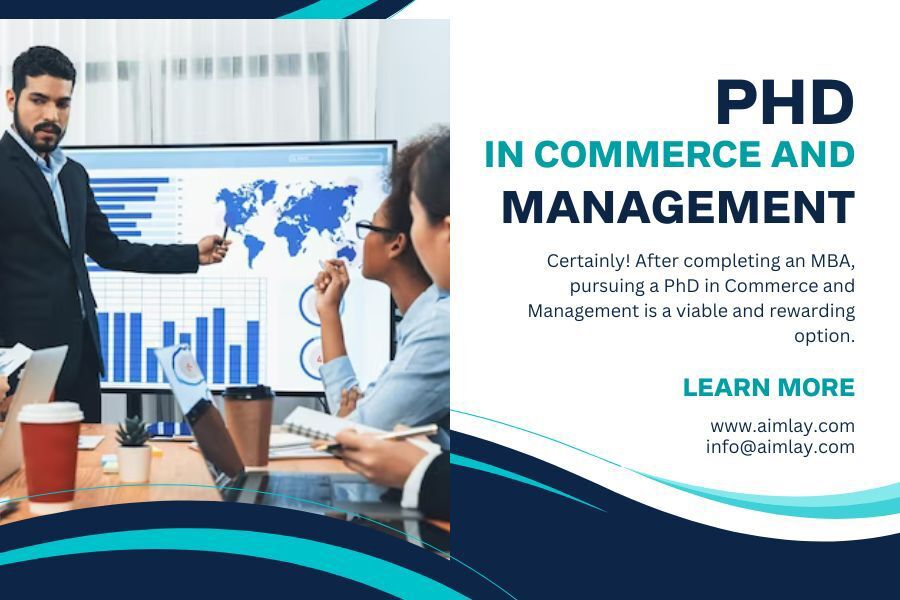Can I Do a Phd in Commerce and Management?